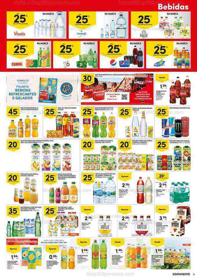 Antevisão Folheto CONTINENTE Modelo - Hiper Promoções de 20 a 26 junho