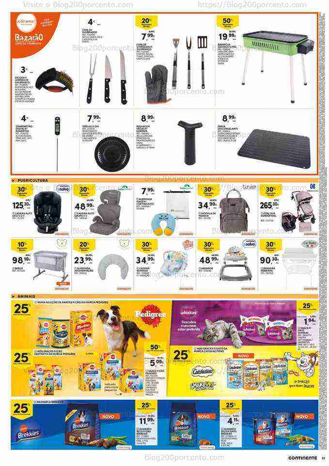 Antevisão Folheto CONTINENTE Bazar Promoções de 20 a 26 junho