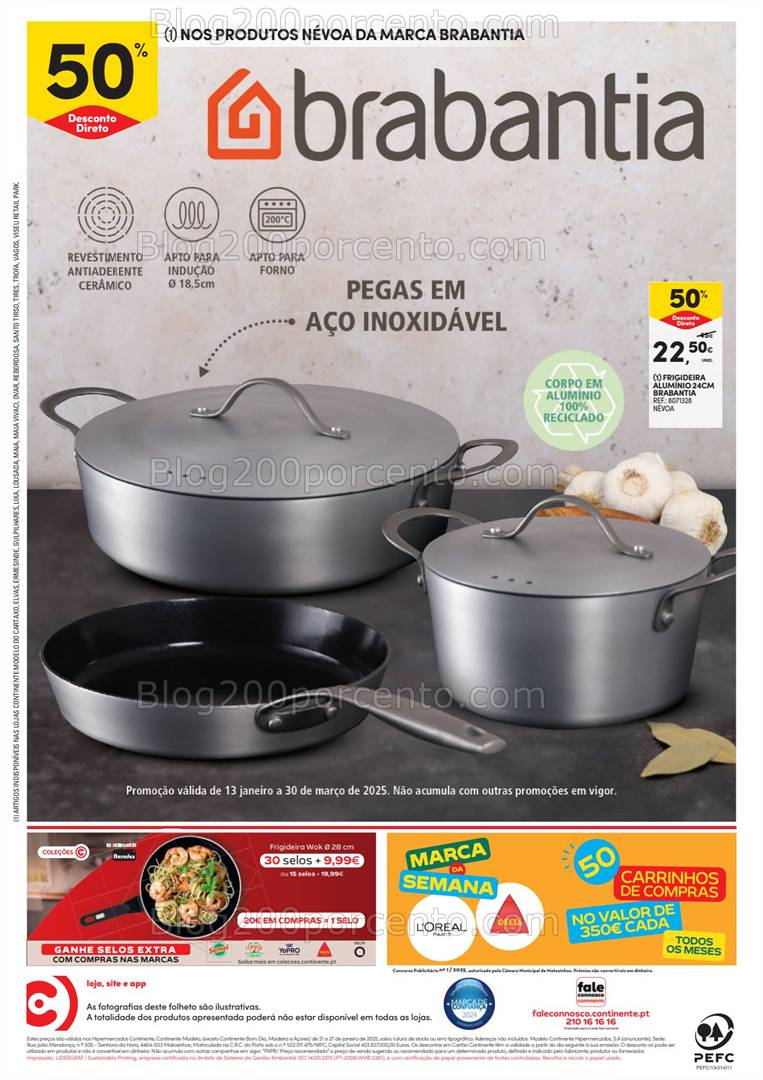 Antevisão Folheto CONTINENTE Promoções de 21 a 27 janeiro