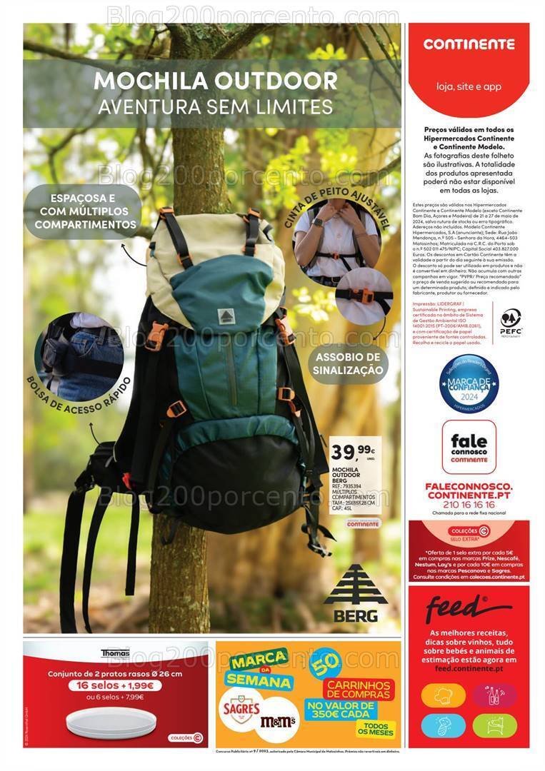Antevisão Folheto CONTINENTE Bazar Promoções de 21 a 27 maio