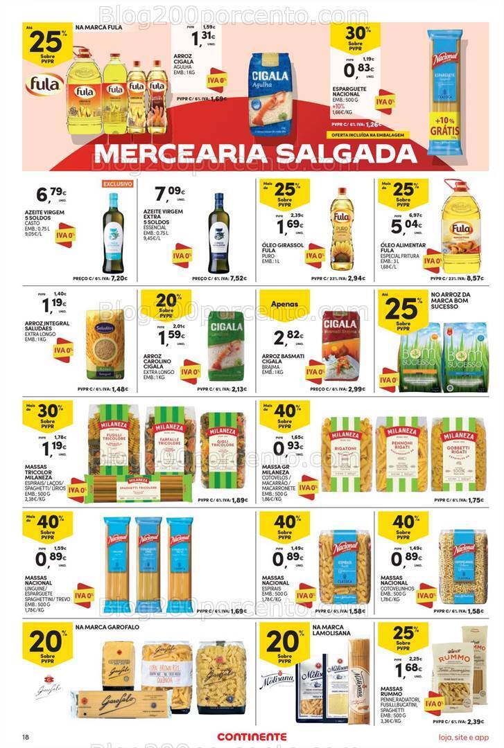 Antevisão Folheto CONTINENTE Promoções de 21 a 27 novembro