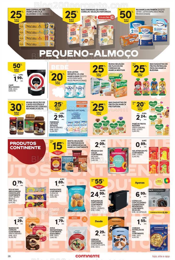 Antevisão Folheto CONTINENTE Promoções de 21 a 27 novembro