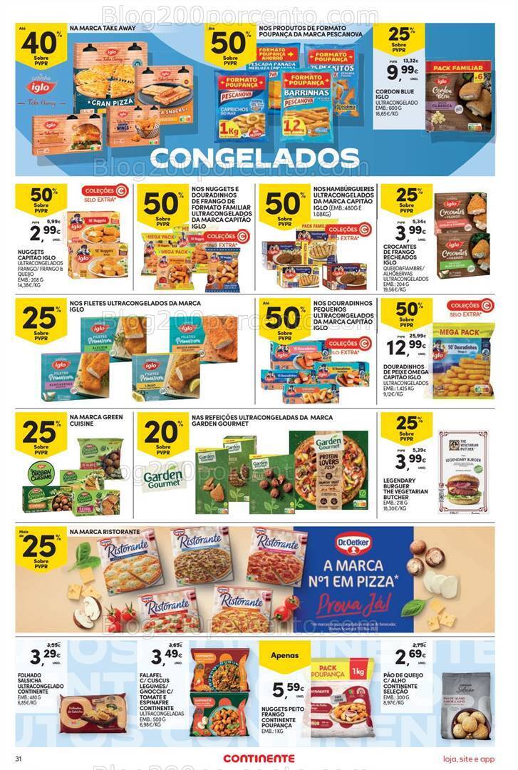 Antevisão Folheto CONTINENTE Promoções de 21 a 27 novembro