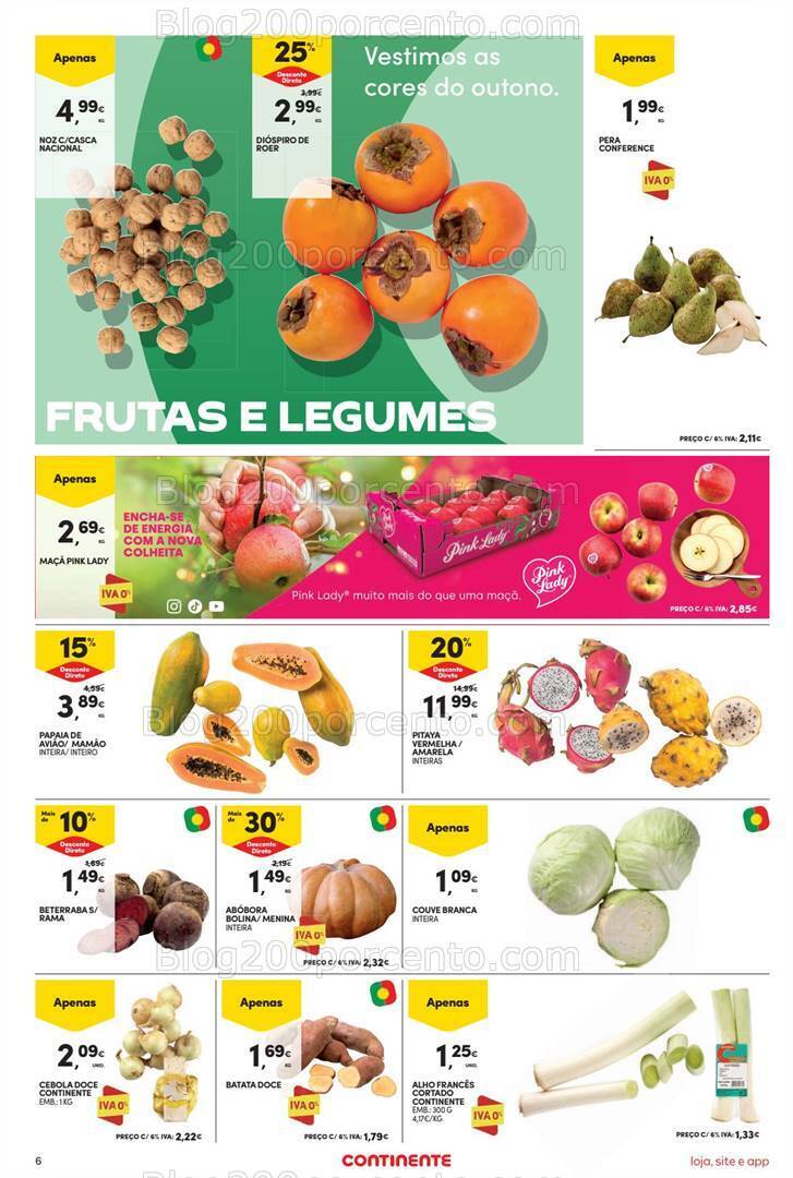 Antevisão Folheto CONTINENTE Promoções de 21 a 27 novembro