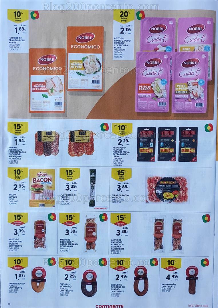 Antevisão Folheto CONTINENTE Promoções de 22 a 28 abril