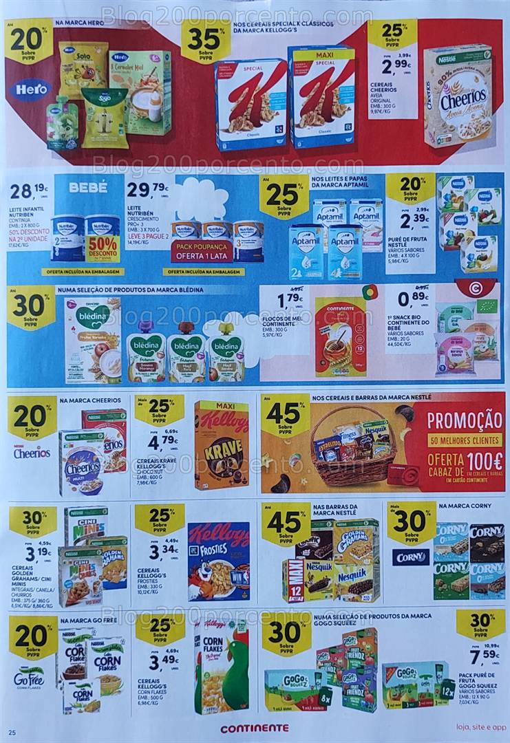 Antevisão Folheto CONTINENTE Promoções de 22 a 28 abril
