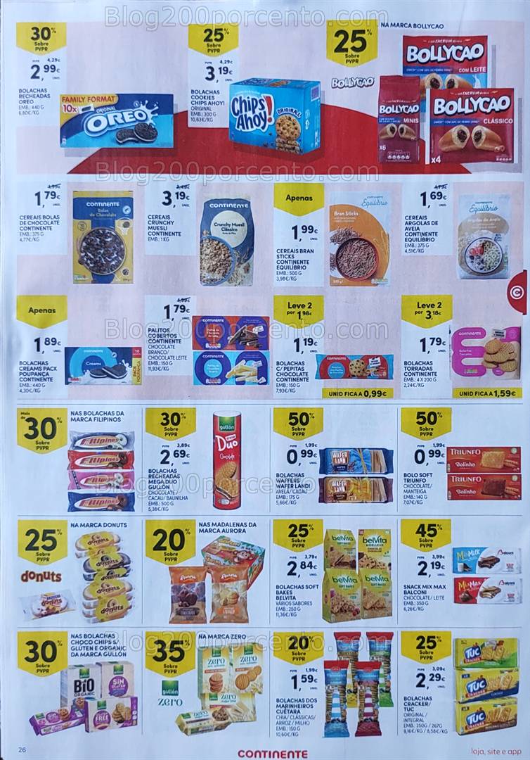 Antevisão Folheto CONTINENTE Promoções de 22 a 28 abril