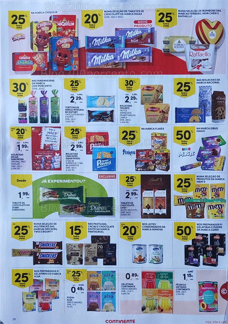 Antevisão Folheto CONTINENTE Promoções de 22 a 28 abril