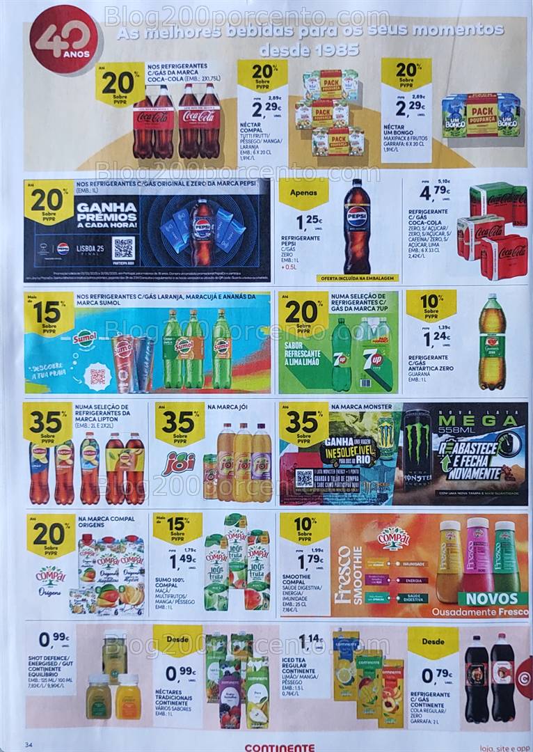 Antevisão Folheto CONTINENTE Promoções de 22 a 28 abril