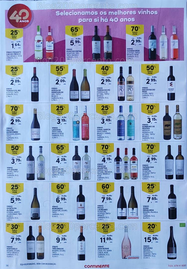 Antevisão Folheto CONTINENTE Promoções de 22 a 28 abril