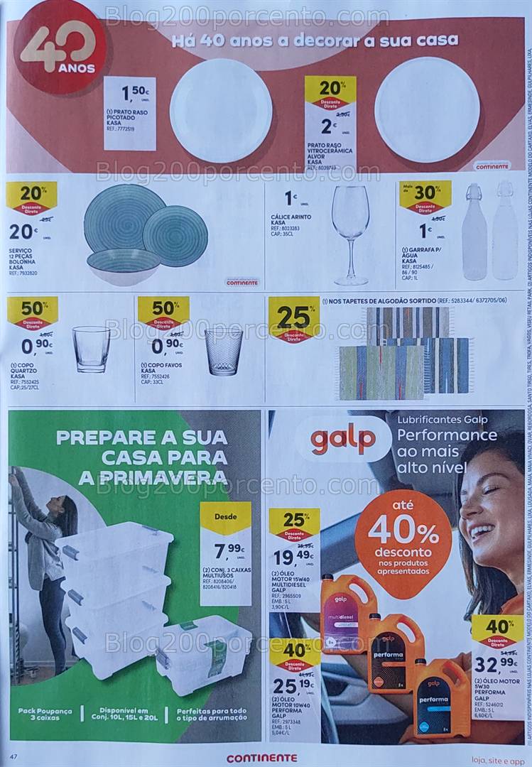 Antevisão Folheto CONTINENTE Promoções de 22 a 28 abril
