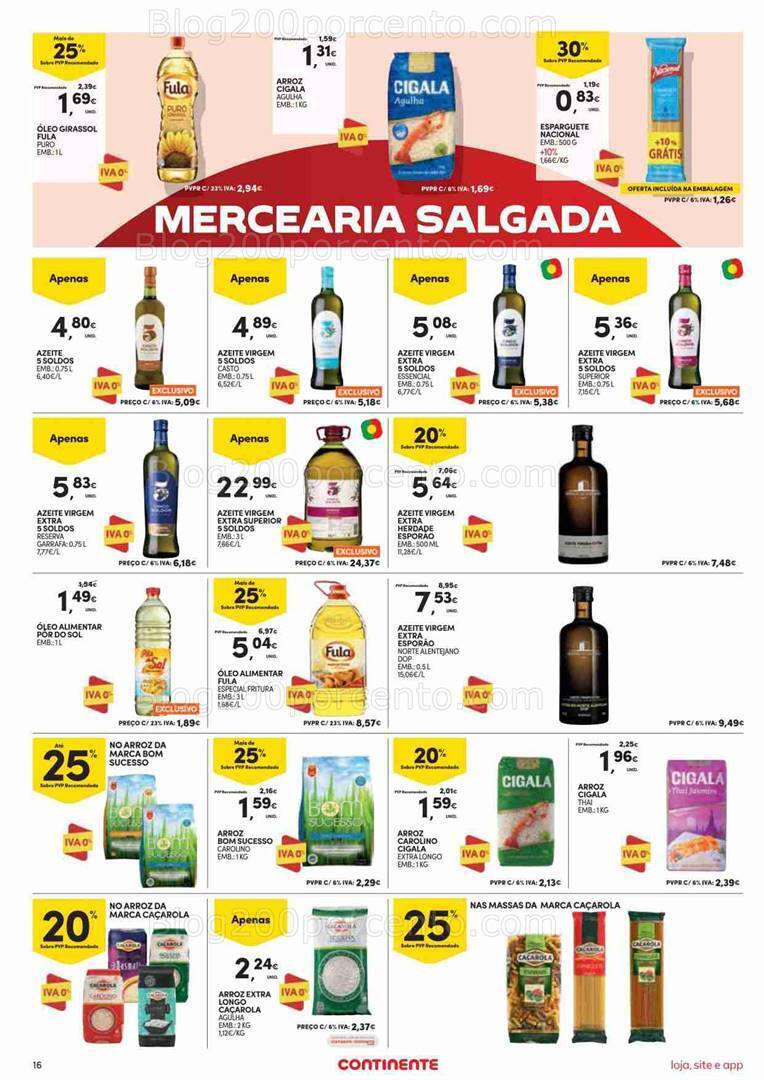 Antevisão Folheto CONTINENTE Promoções de 22 a 28 agosto