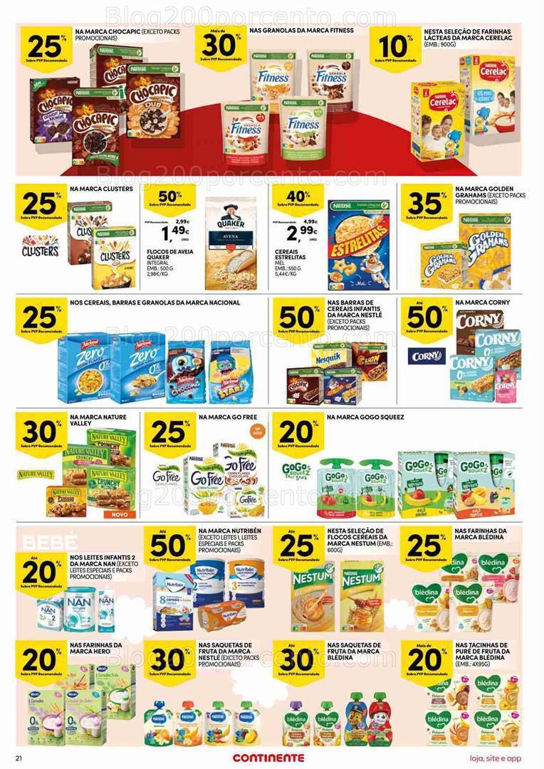 Antevisão Folheto CONTINENTE Promoções de 22 a 28 agosto