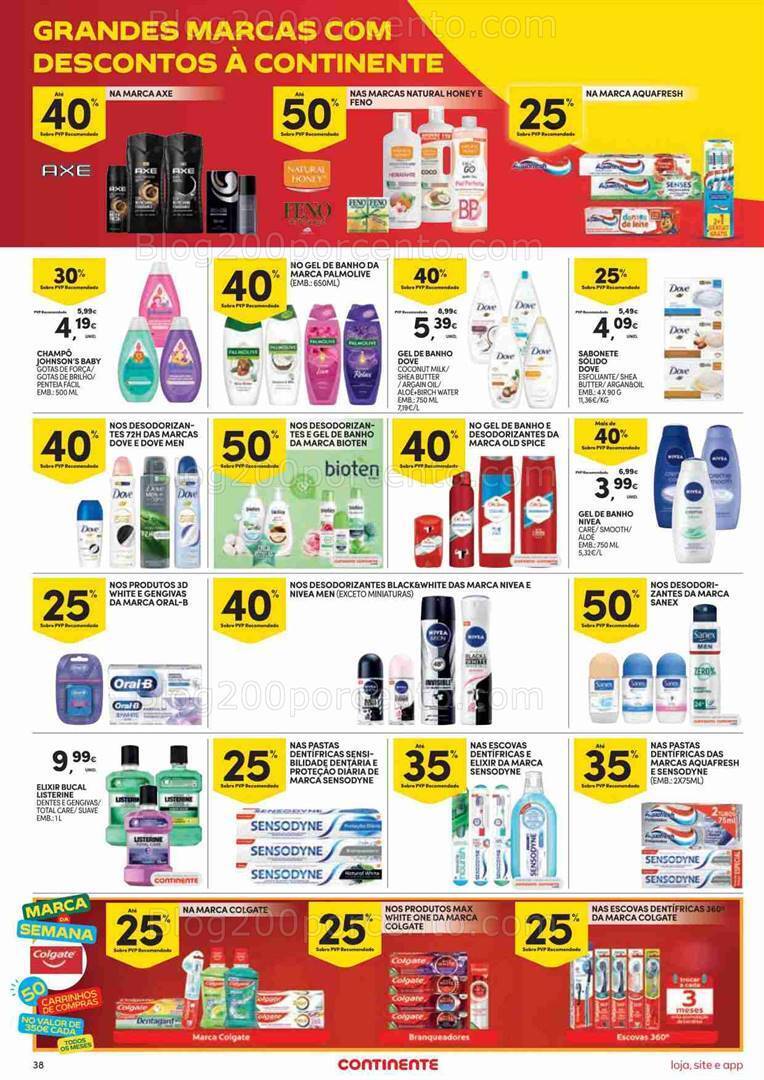 Antevisão Folheto CONTINENTE Promoções de 22 a 28 agosto
