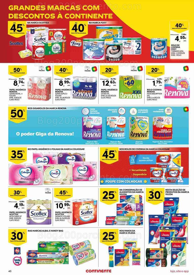 Antevisão Folheto CONTINENTE Promoções de 22 a 28 agosto