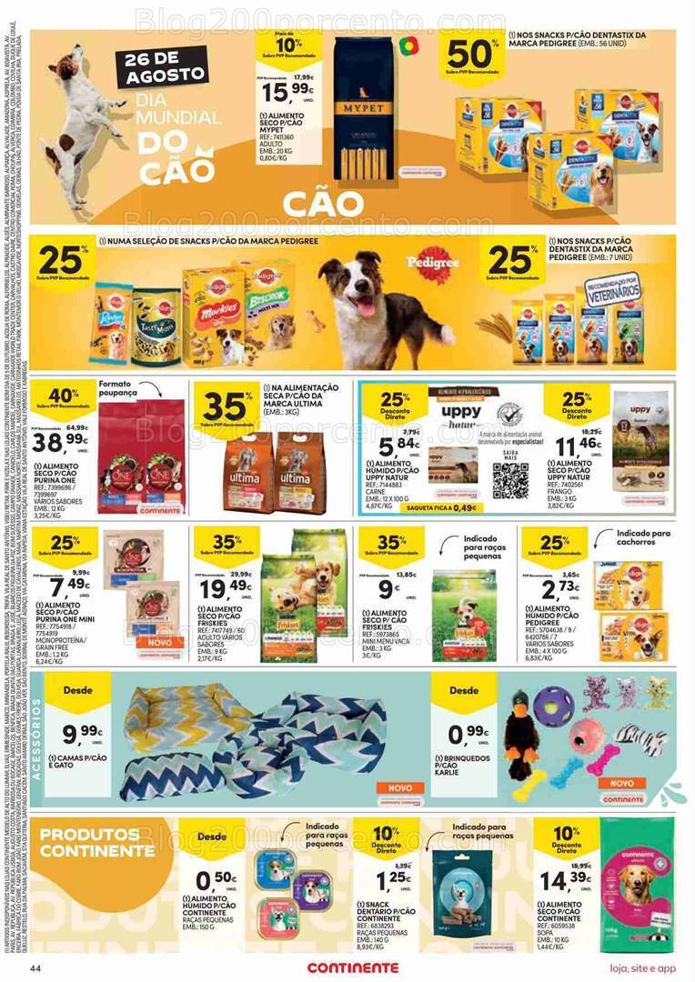 Antevisão Folheto CONTINENTE Promoções de 22 a 28 agosto