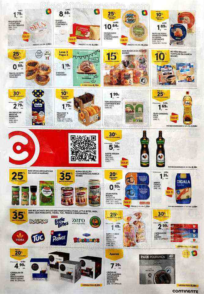 Antevisão Folheto CONTINENTE Promoções Fim de Semana - 23 a 26 junho