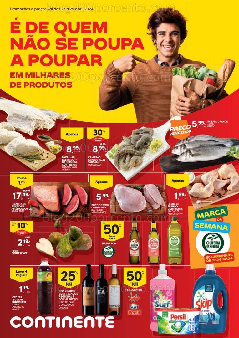 Antevisão Folheto CONTINENTE Promoções de 23 a 29 abril