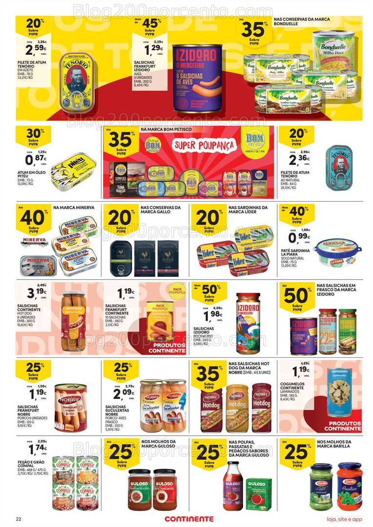Antevisão Folheto CONTINENTE Promoções de 23 a 29 abril
