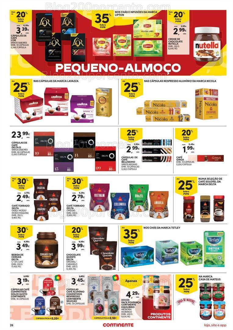 Antevisão Folheto CONTINENTE Promoções de 23 a 29 abril