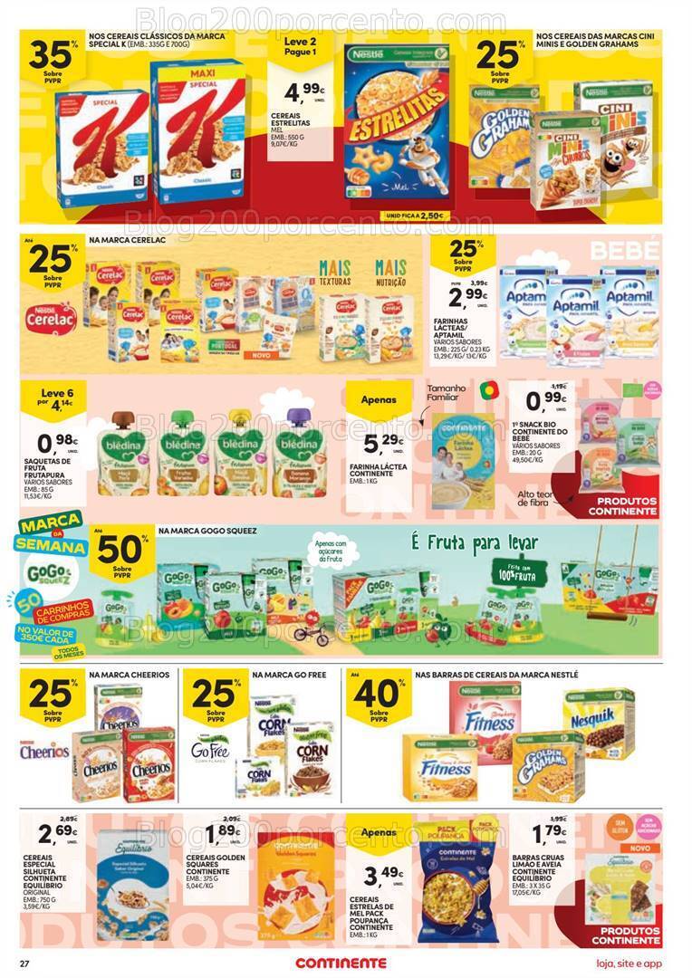 Antevisão Folheto CONTINENTE Promoções de 23 a 29 abril