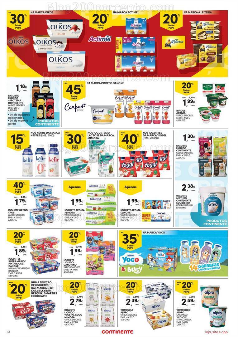 Antevisão Folheto CONTINENTE Promoções de 23 a 29 abril