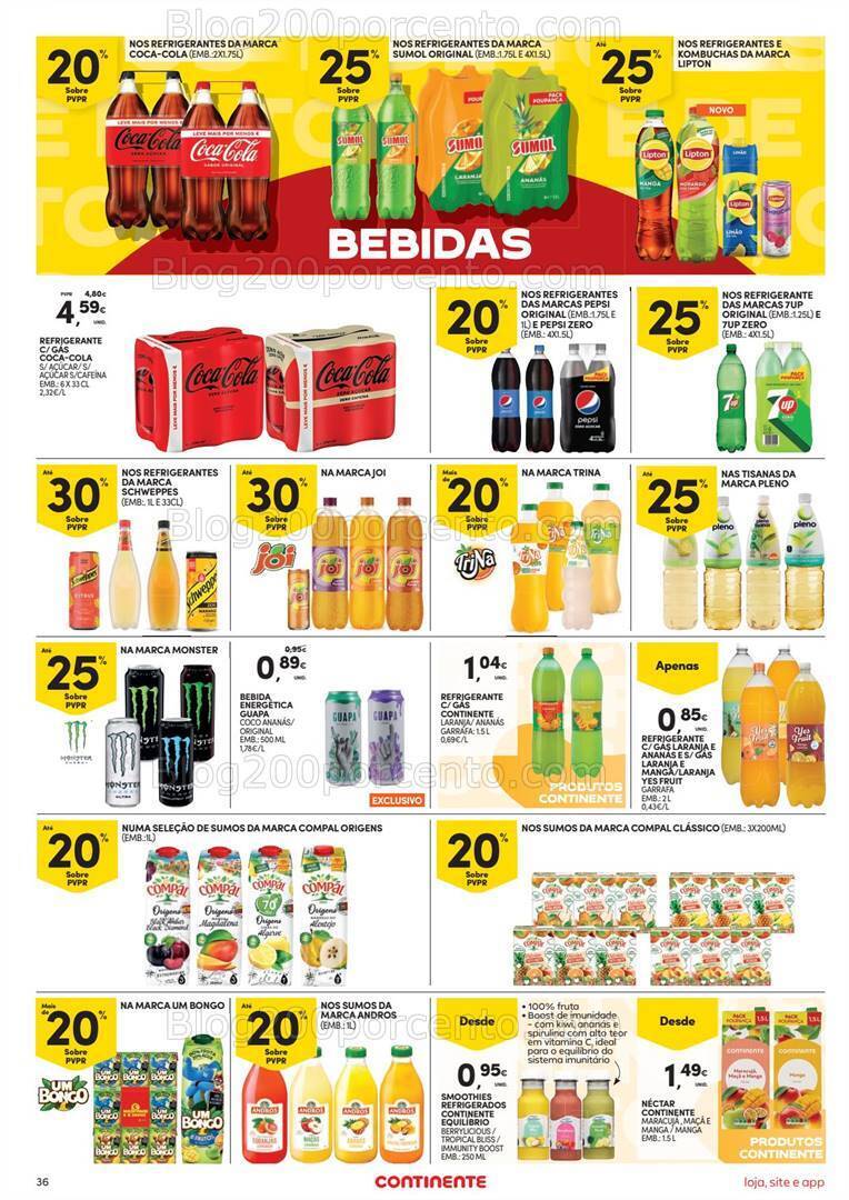 Antevisão Folheto CONTINENTE Promoções de 23 a 29 abril
