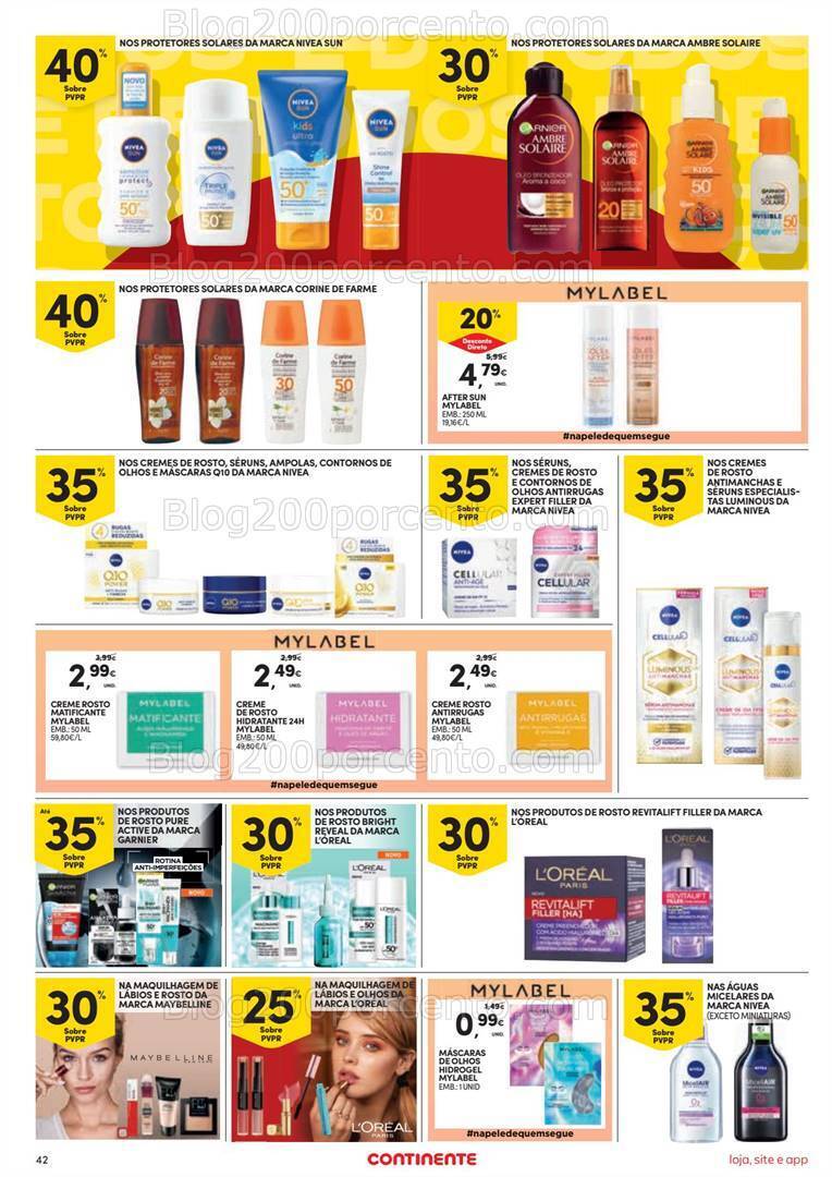 Antevisão Folheto CONTINENTE Promoções de 23 a 29 abril