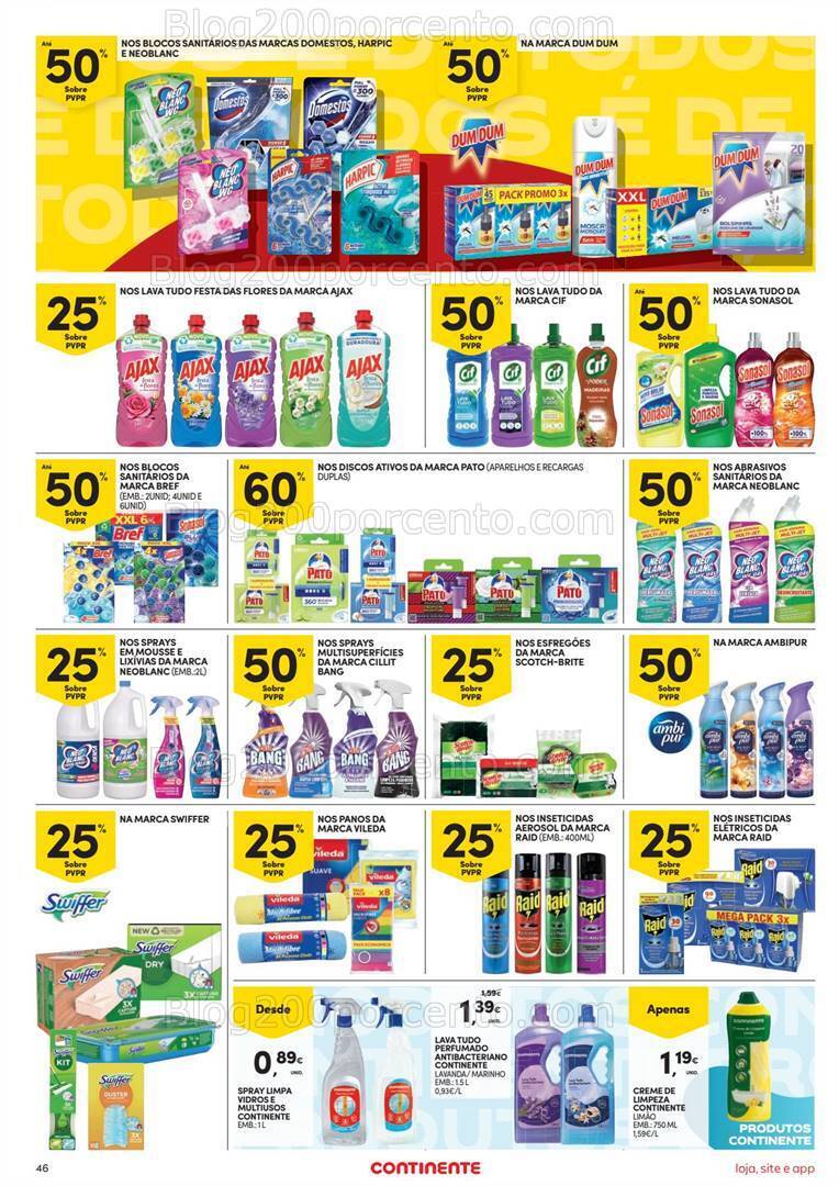 Antevisão Folheto CONTINENTE Promoções de 23 a 29 abril