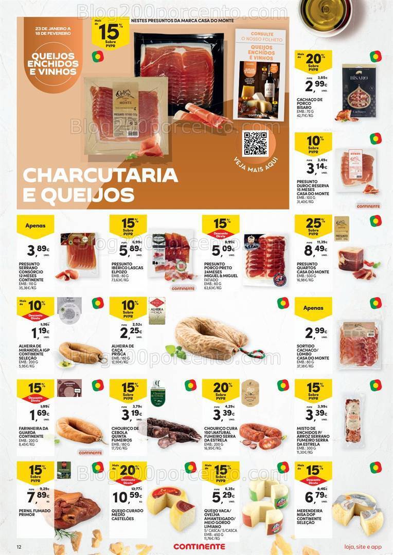 Antevisão Folheto CONTINENTE Promoções de 23 a 29 janeiro