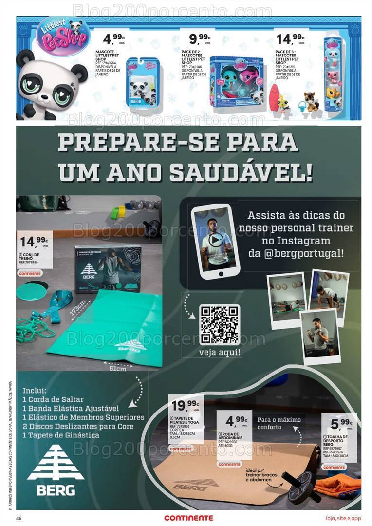 Antevisão Folheto CONTINENTE Bazar Promoções de 23 a 29 janeiro
