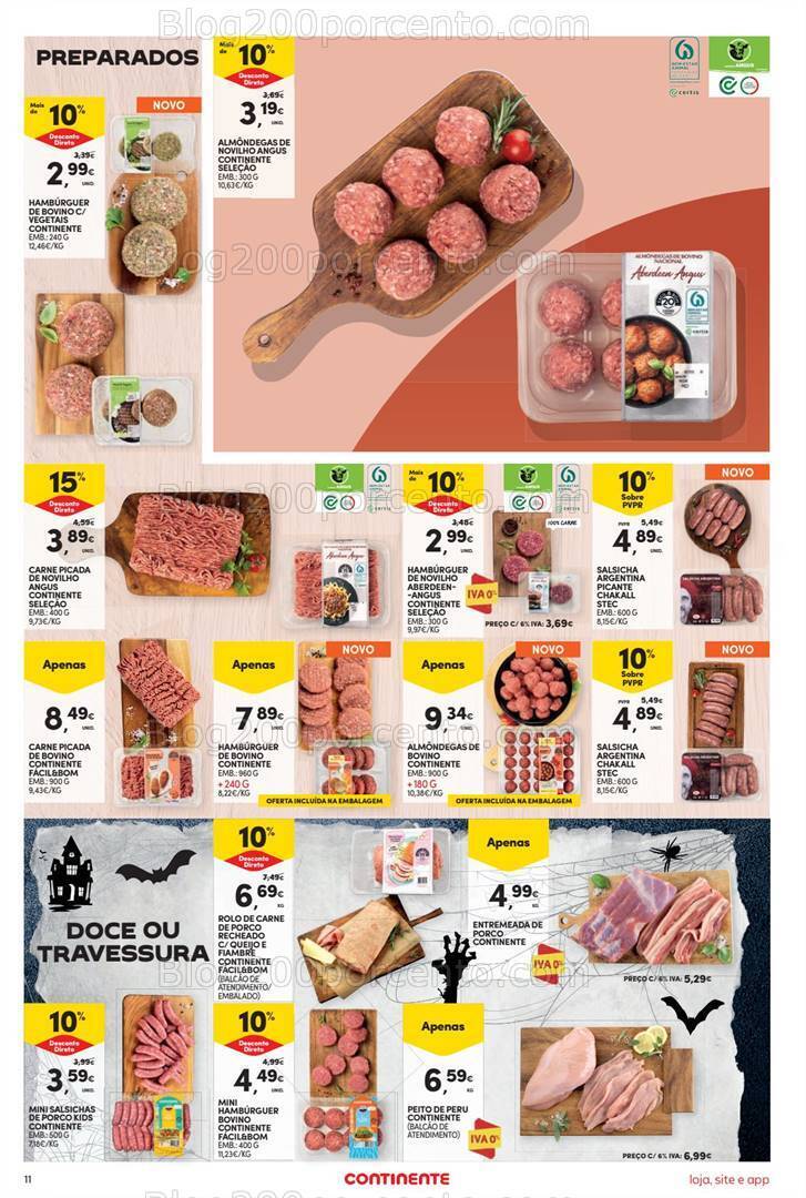Antevisão Folheto CONTINENTE Promoções de 24 a 30 outubro