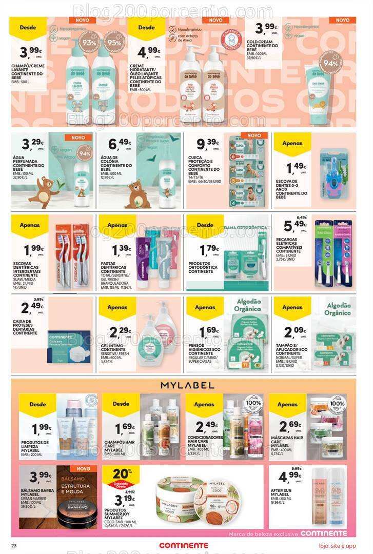 Antevisão Folheto CONTINENTE Promoções de 24 a 30 outubro