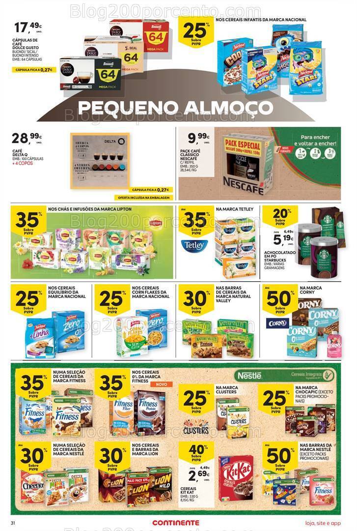 Antevisão Folheto CONTINENTE Promoções de 24 a 30 outubro