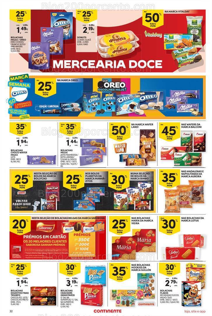 Antevisão Folheto CONTINENTE Promoções de 24 a 30 outubro