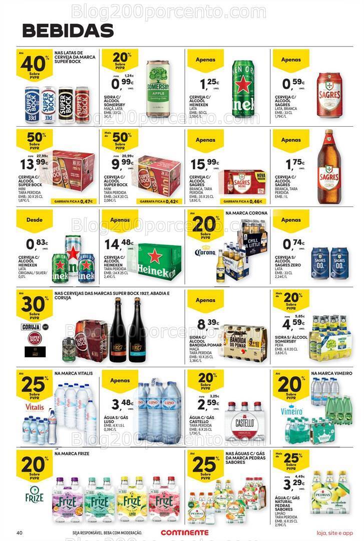 Antevisão Folheto CONTINENTE Promoções de 24 a 30 outubro