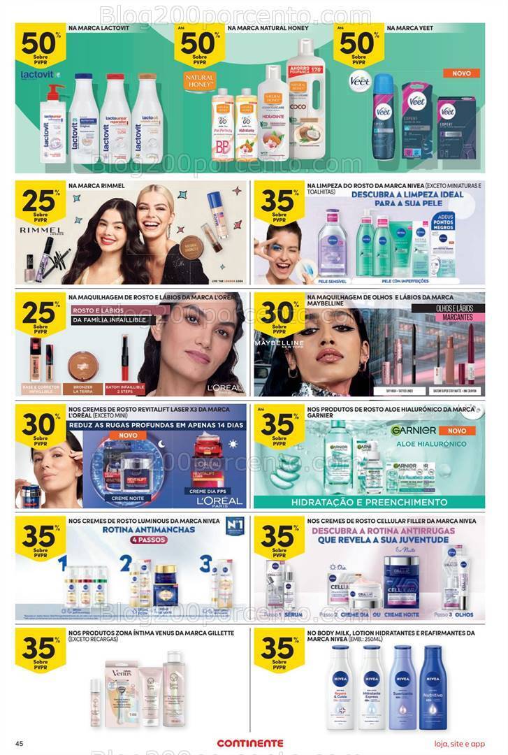 Antevisão Folheto CONTINENTE Promoções de 24 a 30 outubro