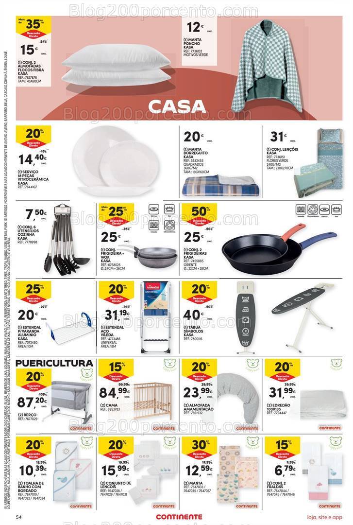 Antevisão Folheto CONTINENTE Bazar Promoções de 24 a 30 outubro