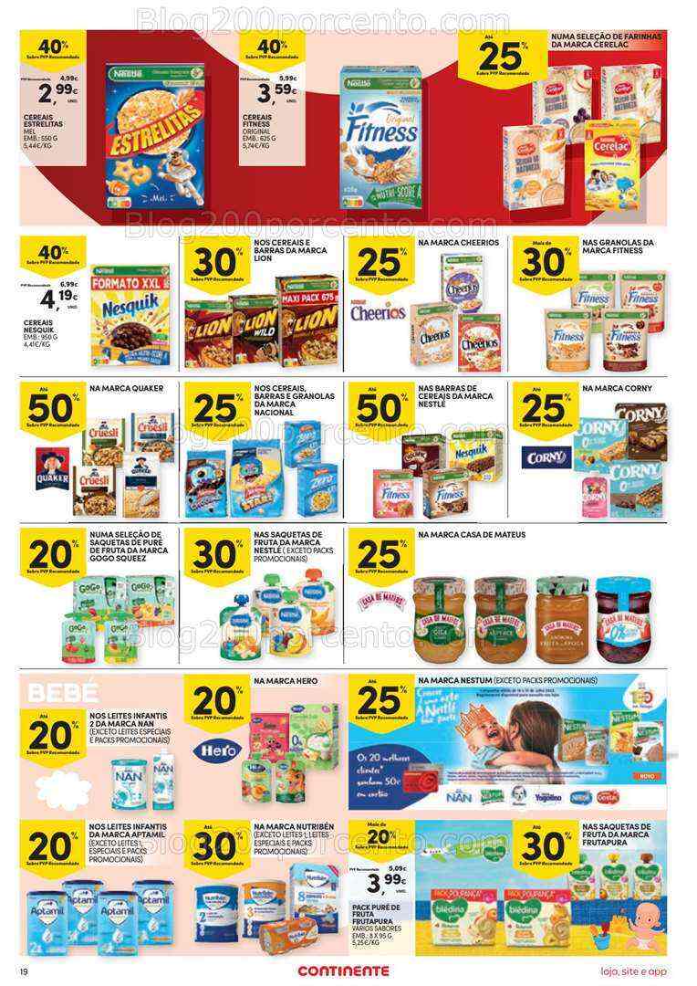 Antevisão Folheto CONTINENTE Promoções de 25 a 31 julho