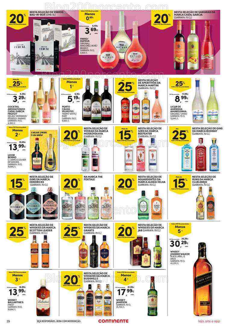 Antevisão Folheto CONTINENTE Promoções de 25 a 31 julho