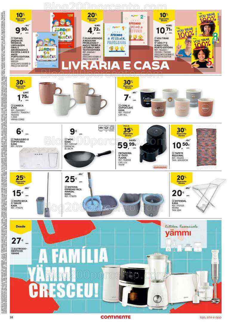 Antevisão Folheto CONTINENTE Bazar Promoções de 25 a 31 julho