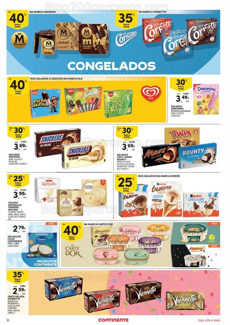 Antevisão Folheto CONTINENTE Promoções de 25 junho a 1 julho