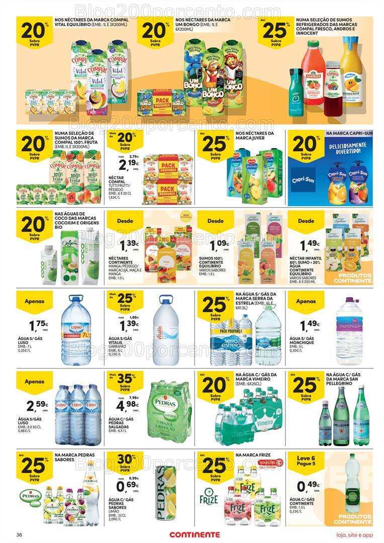 Antevisão Folheto CONTINENTE Promoções de 25 junho a 1 julho