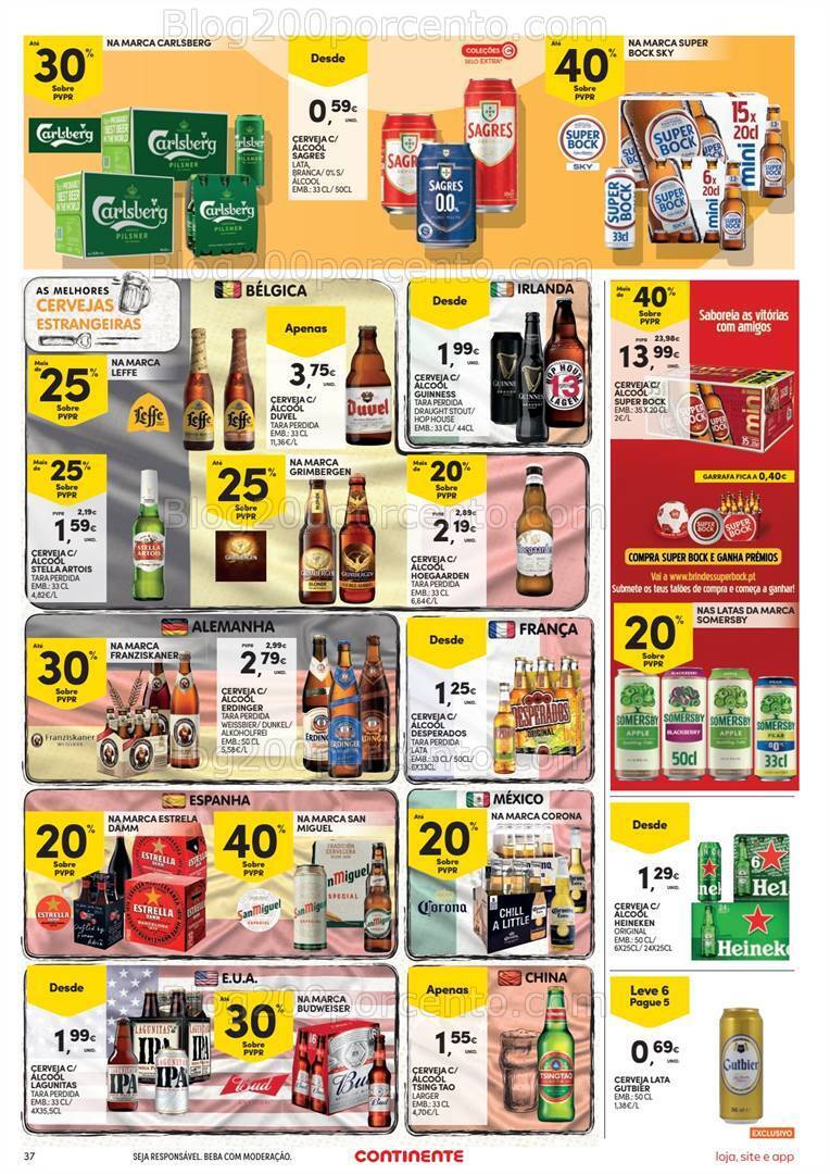 Antevisão Folheto CONTINENTE Promoções de 25 junho a 1 julho