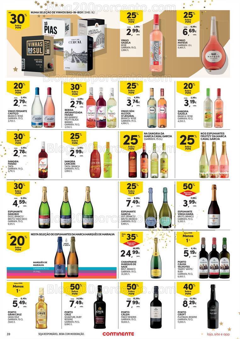 Antevisão Folheto CONTINENTE Promoções de 26 a 31 dezembro