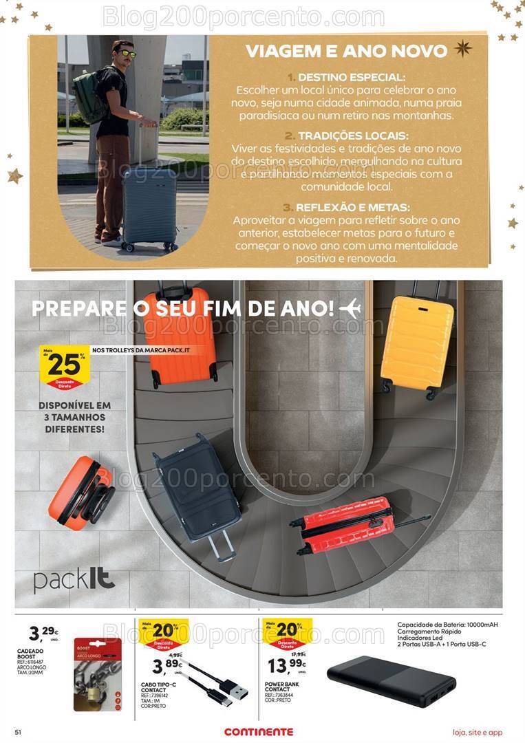 Antevisão Folheto CONTINENTE Bazar Promoções de 26 a 31 dezembro