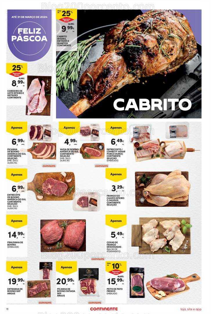 Antevisão Folheto CONTINENTE Promoções de 26 março a 1 abril