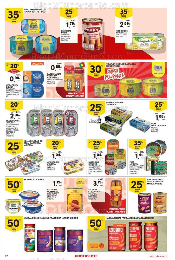 Antevisão Folheto CONTINENTE Promoções de 26 março a 1 abril