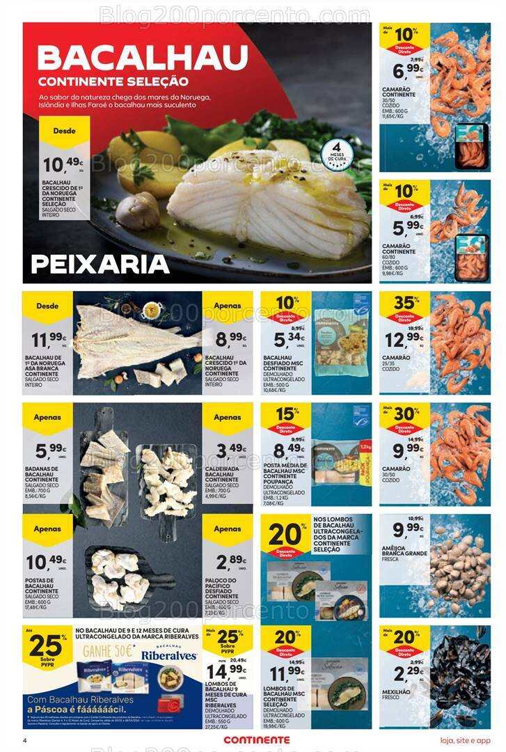 Antevisão Folheto CONTINENTE Promoções de 26 março a 1 abril
