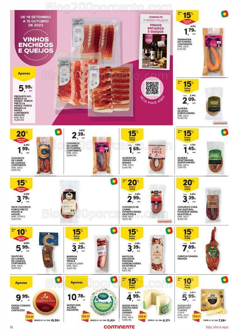 Antevisão Folheto CONTINENTE Promoções de 26 setembro a 2 outubro